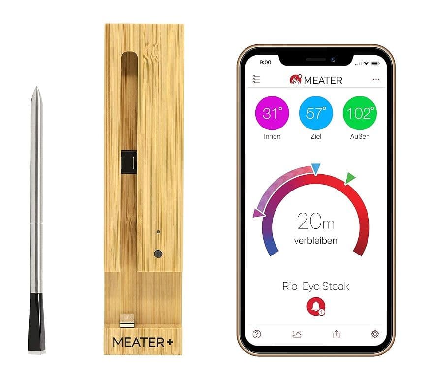 Meater+ Ασύρματο Ψηφιακό Θερμόμετρο Φούρνου με Ακίδα και Bluetooth