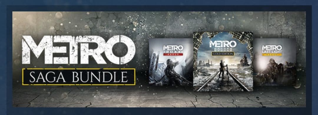 Metro Saga Bundle - Metro 2033 Redux, Metro: Last Light Redux, Metro Exodus + Season pass για PC (Steam) 9.06€