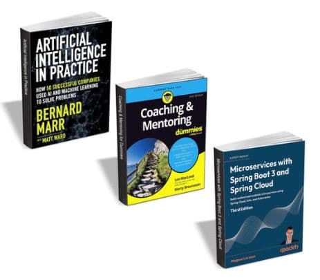 3 ebook δωρεάν από tradepub: Artificial Intelligence in Practice/ Coaching & Mentoring For Dummies/ Microservices with Spring Boot