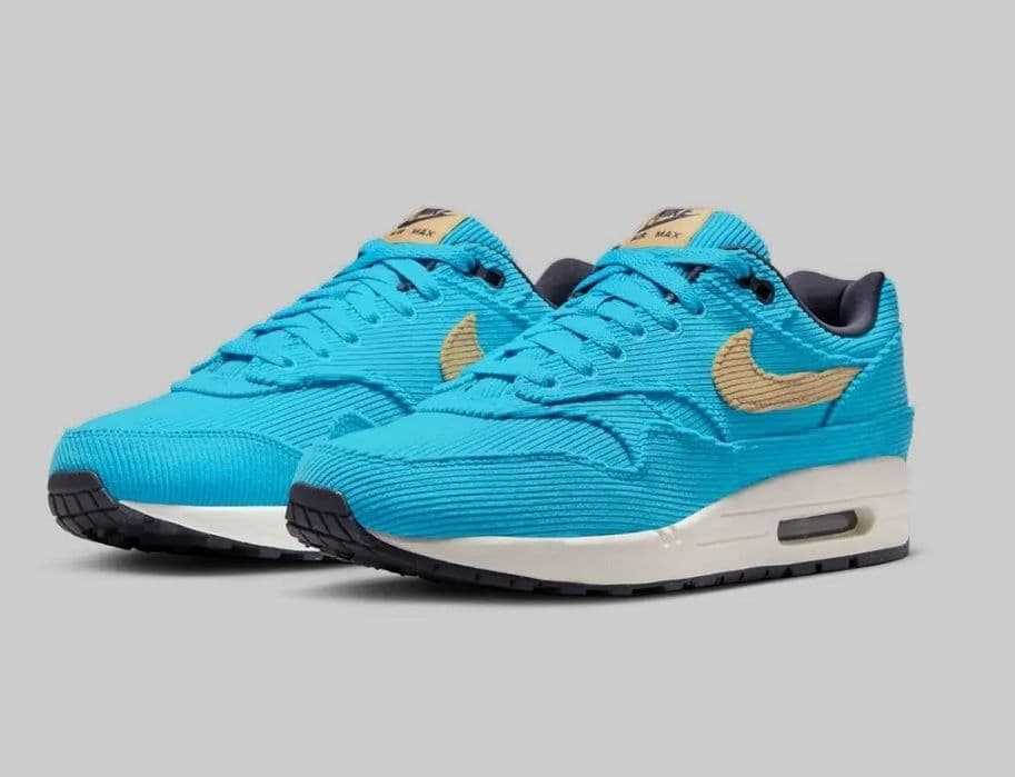 Nike Air Max 1 Premium Corduroy 'Baltic Blue' | Fuel.com.gr