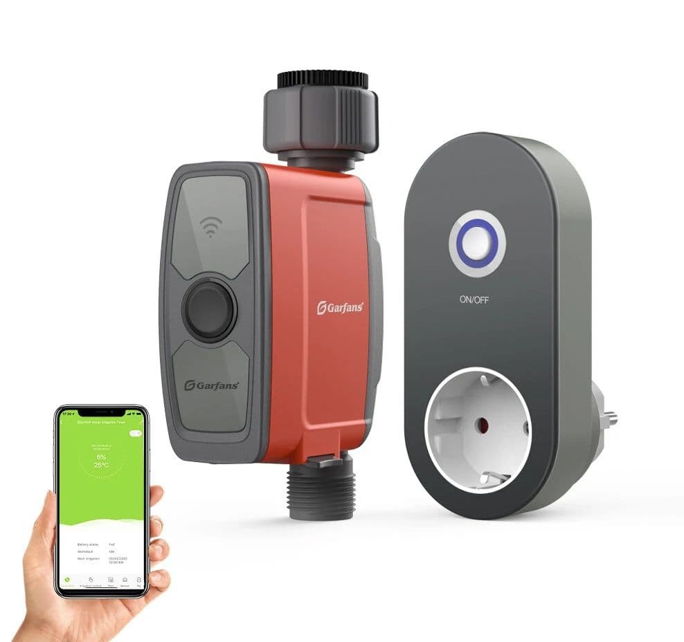 Προγραμματιστής ποτίσματος Garfans WiFi Connect APP Remote με 28,24€ στο Banggood