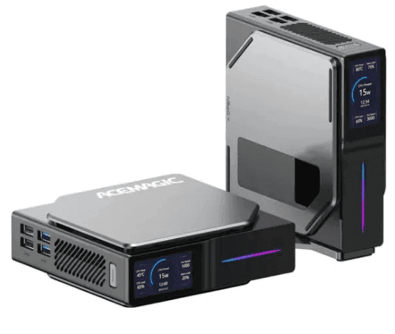 Acemagic S1 Intel 12th Alder Laker N95 Mini PC, 16GB/512GB+δώρο ασύρματο πληκτρολόγιο-ποντίκι στα 169€, acemagic.de
