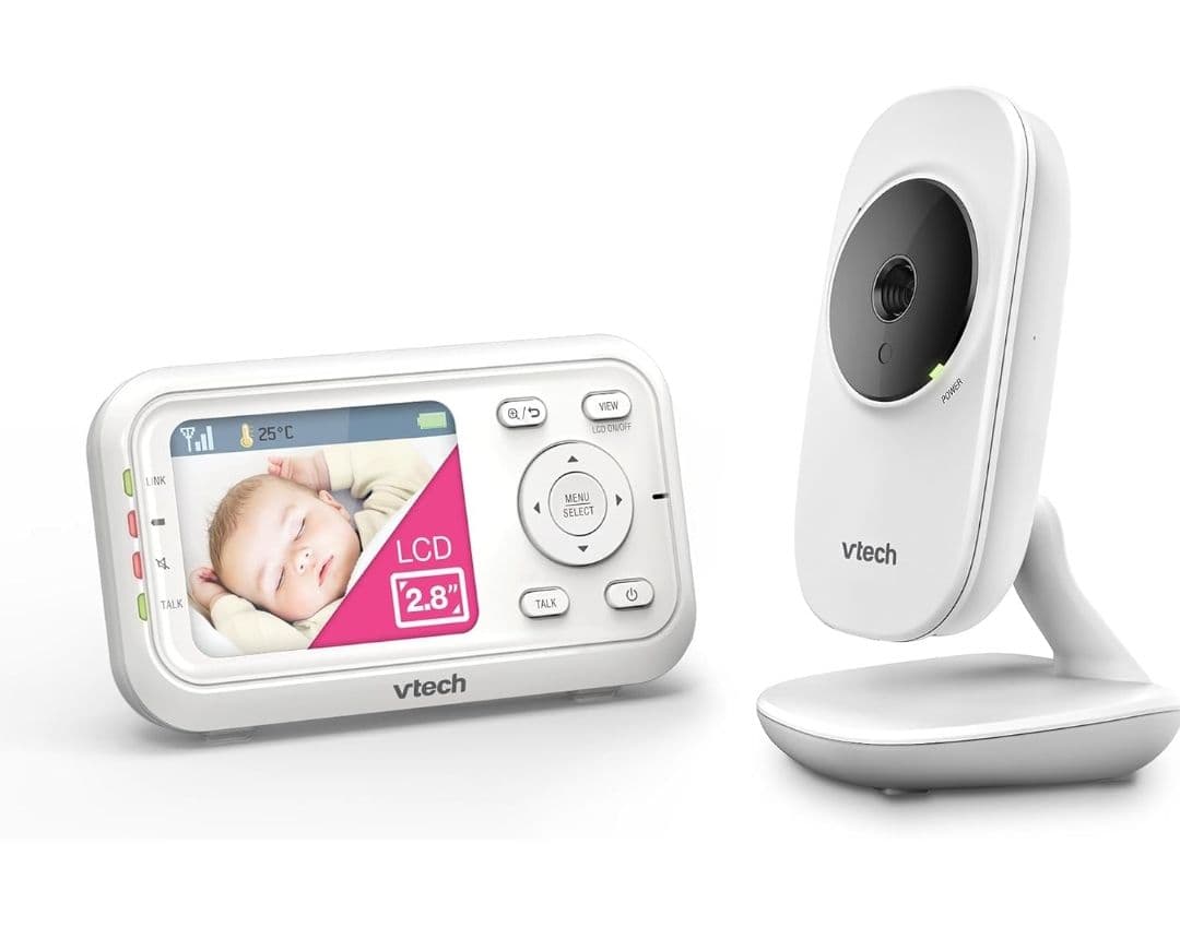 Βρεφικό μόνιτορ VTech VM3255 με κάμερα | Έγχρωμη οθόνη LCD 2,8", αισθητήρας θερμοκρασίας 57.10€