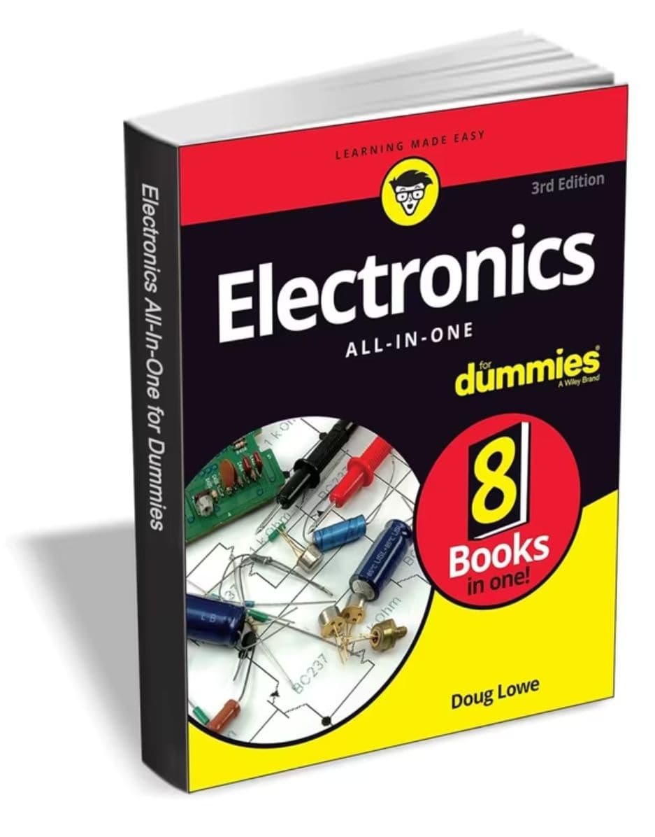 Electronics for Dummies eBook δωρεάν από TradePub | PDF, 8 βιβλία (συμπ. για Arduino & Raspberry Pi), 3η Έκδοση, Αγγλικά