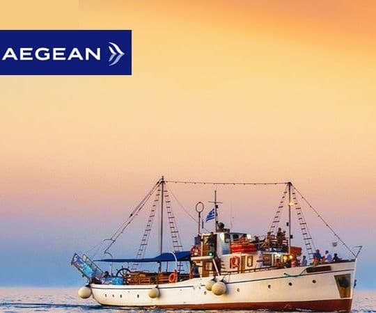Έκπτωση 20% για κρατήσεις με VISA από εξωτερικό προς Ελλάδα με την Aegean