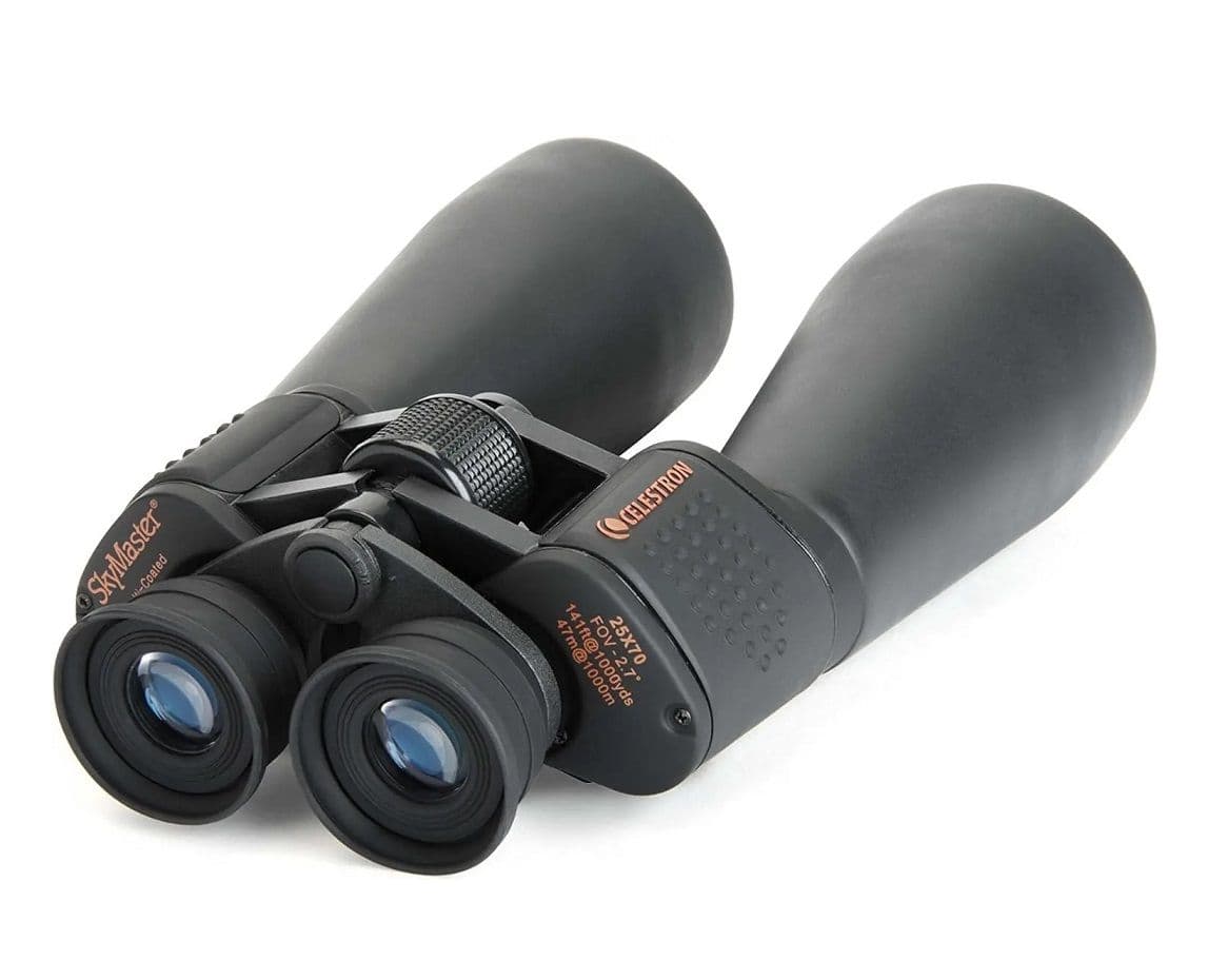 Κυάλια Celestron 71008 SkyMaster 25x70mm Porro Prism με πολυστρωματικό φακό, BaK-4 Prism Glass και θήκη μεταφοράς