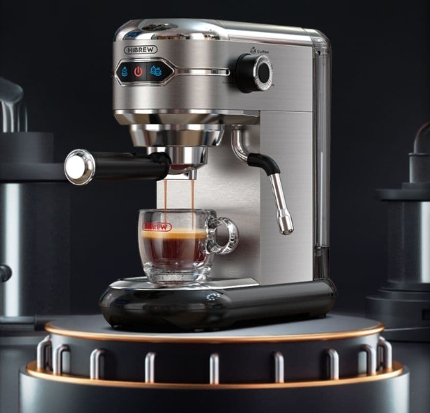 HiBREW H11 ημιαυτόματη μηχανή espresso 86€