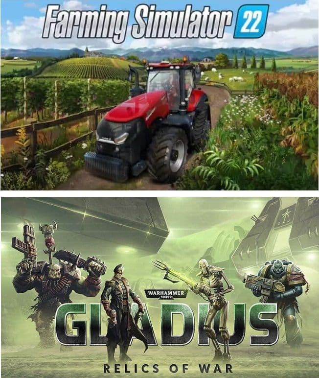 Δωρεάν για πάντα τα "Farming Simulator 22" και Warhammer 40,000: Gladius - Relics of War, από την Epic Games και GOG