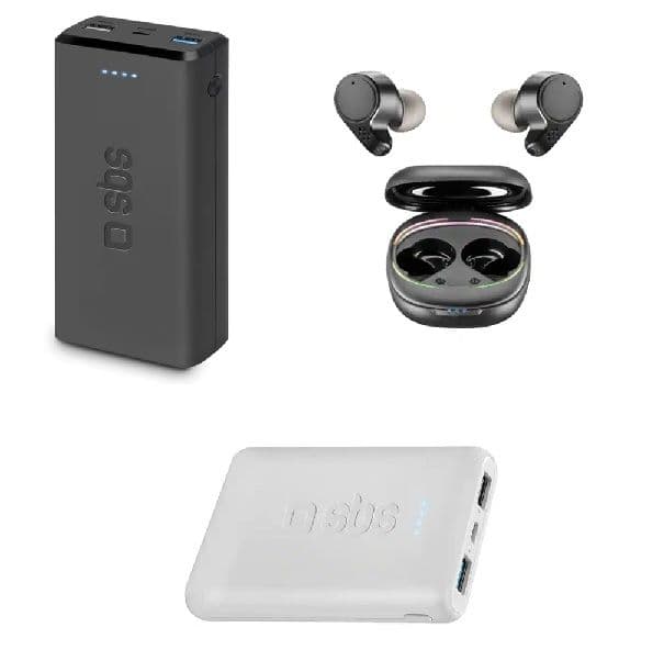 Powerbank SBS Mobile Almost Charge 20.000mAh & άλλες προσφορές σε Powerbanks και ακουστικά