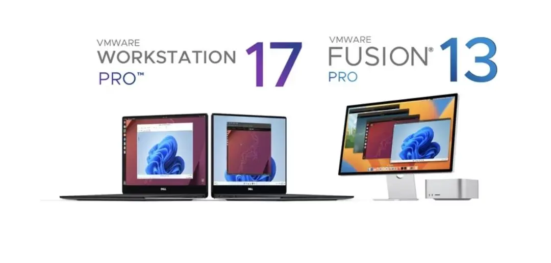 VMware Fusion Pro(macOS) και VMware Workstation Pro(Windows, Linux) δωρεάν για ιδιωτική χρηση