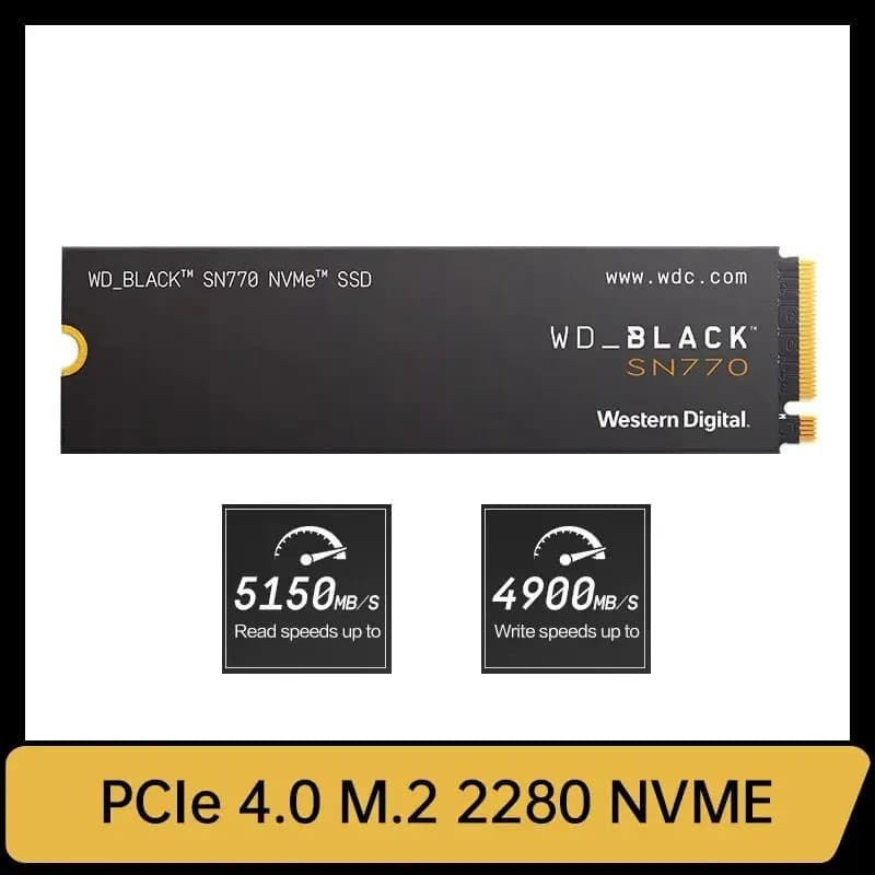 Western Digital NVMe SN770 2TB | PCIe 4.0