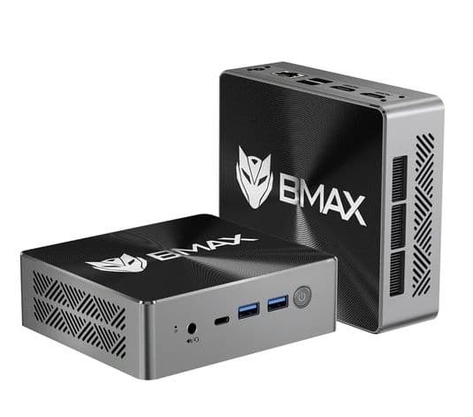 Mini PC BMAX MaxMini B8 Plus | Intel Core i5-12600H | 24 GB LPDDR5 RAM | 512 GB NVMe SSD | Windows 11