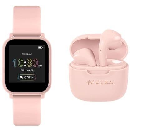 Παιδικό Tikkers Smartwatch +Earbuds Ροζ με 29€ από το Πλαίσιο