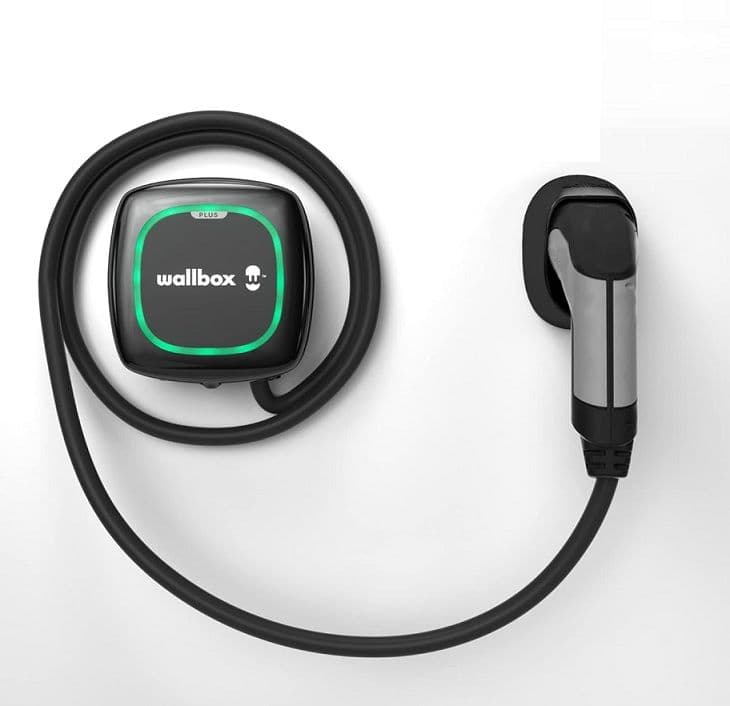 Φορτιστής Wallbox Pulsar Plus (7.4W | Type 2 | 5m) 477€ - Amazon ES