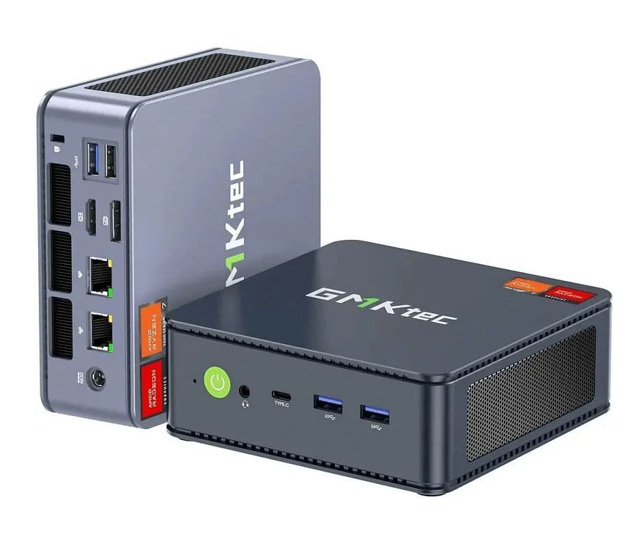 Mini PC GMKtec NucBox K6 | CPU AMD Ryzen 7 7840HS | GPU AMD Radeon 780M | 16 GB LPDDR5 5600 RAM | 1 TB NVMe SSD | Windows 11