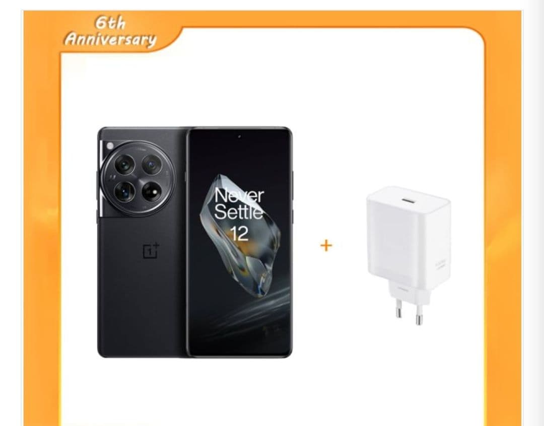 OnePlus 12 Global ROM OxygenOS + Original Oneplus Charger 100w EU Plug 16+512G:$699/627.41€ Gshopper