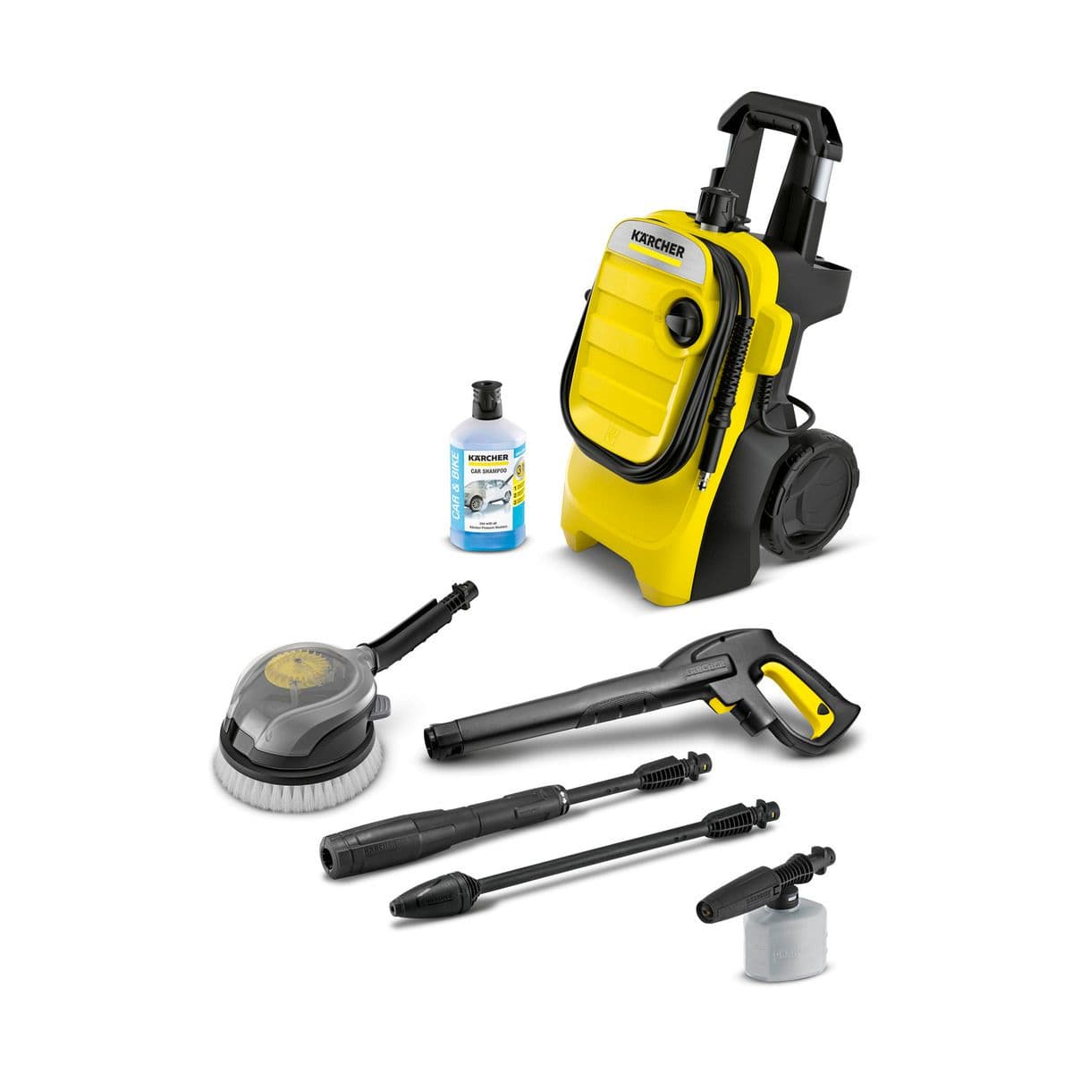 Karcher K4 Compact Car 130bar Πλυστικό Μηχάνημα και έξτρα