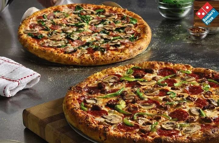 Domino's Pizza, κάθε μεγάλη πίτσα στα 6,95€ για 2 ή περισσότερες
