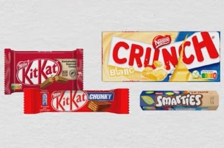 Σοκολάτες Kit Kat, Crunch, Lion & Smarties με -50% στον Κρητικό