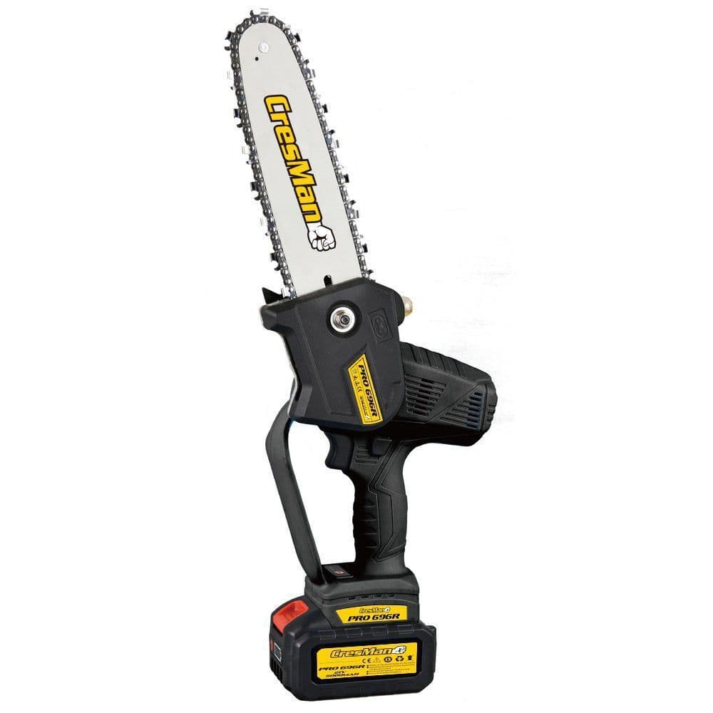 Cresman Pro 696R Brushless κλαδευτικό αλυσοπρίονο μπαταρίας 5Ah 21V με λάμα 20cm