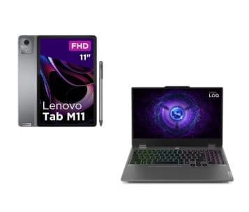 Lenovo TAB M11 8GB/128GB Tablet με 149€ & Lenovo Ryzen7-7435HS 24GB SSD1TB RTX4070 με 1.299€