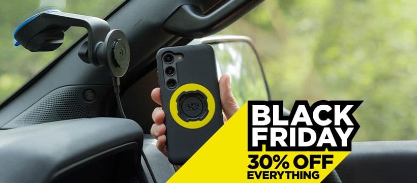 Quad Lock Europe - Black Friday 30% Off (θήκες, αντάπτορες & αξεσουάρ κινητών)