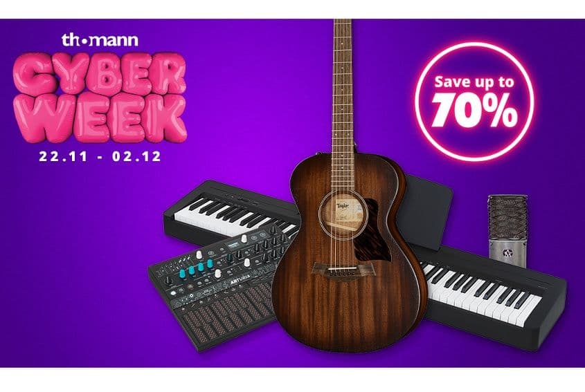 Thomman Προσφορές Cyber Week για τους Μουσικούς της παρέας