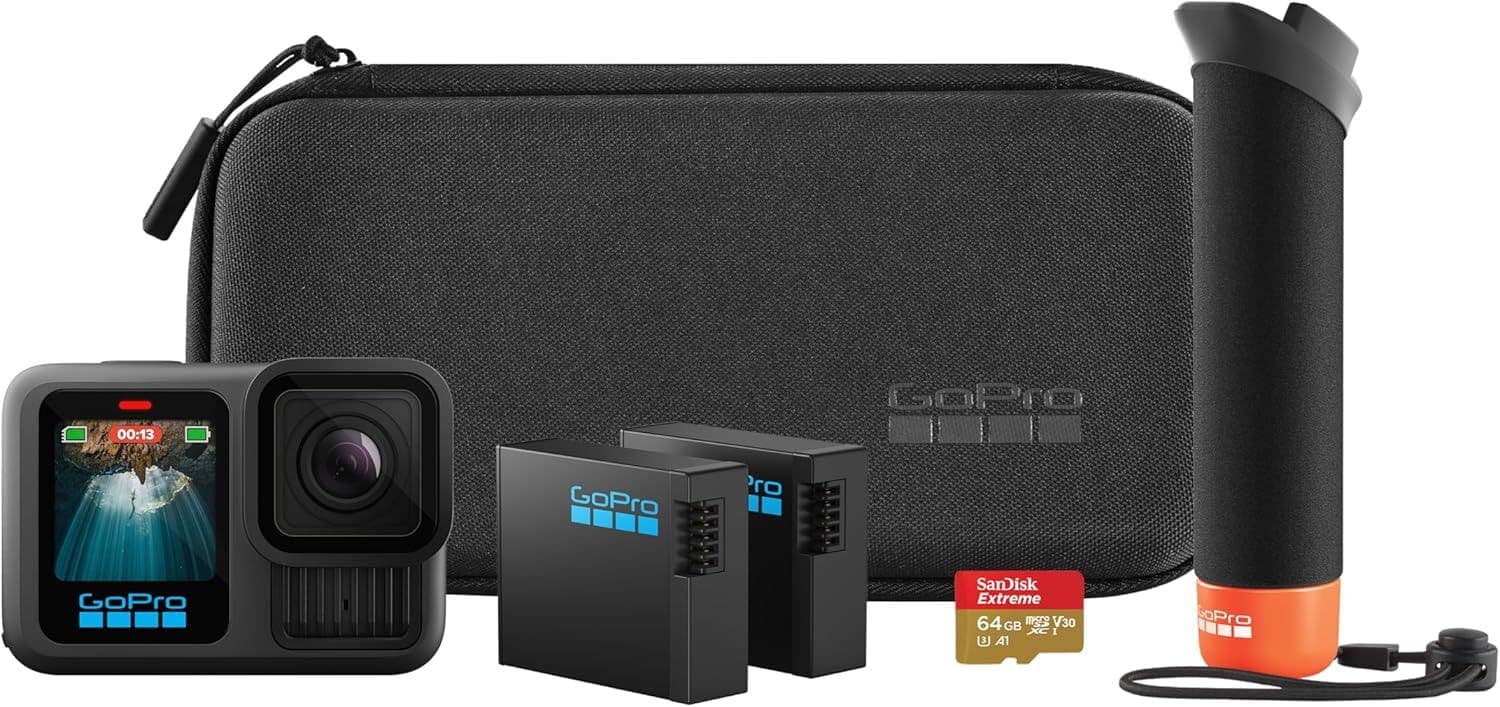 GoPro HERO13 Black + Accessories Bundle Action Camera
