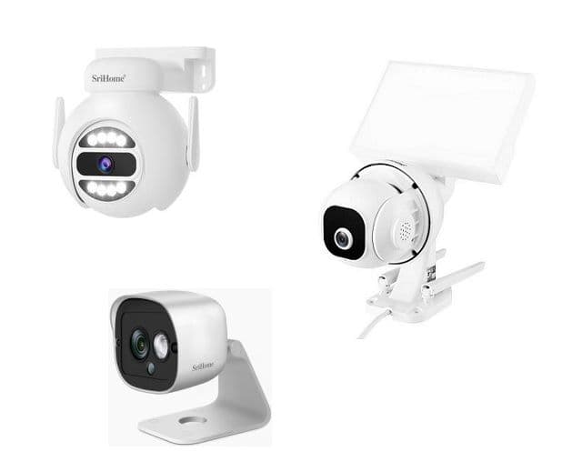 Προσφορές σε κάμερες ασφαλείας SRIHOME από το e-shop