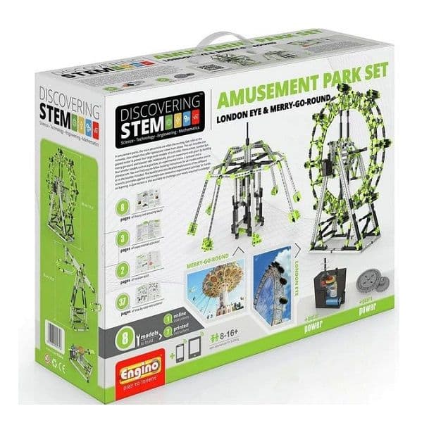 Παιχνίδι Κατασκευών Engino Stem London Eye & Καρουζέλ με 55€ από το e-shop.gr