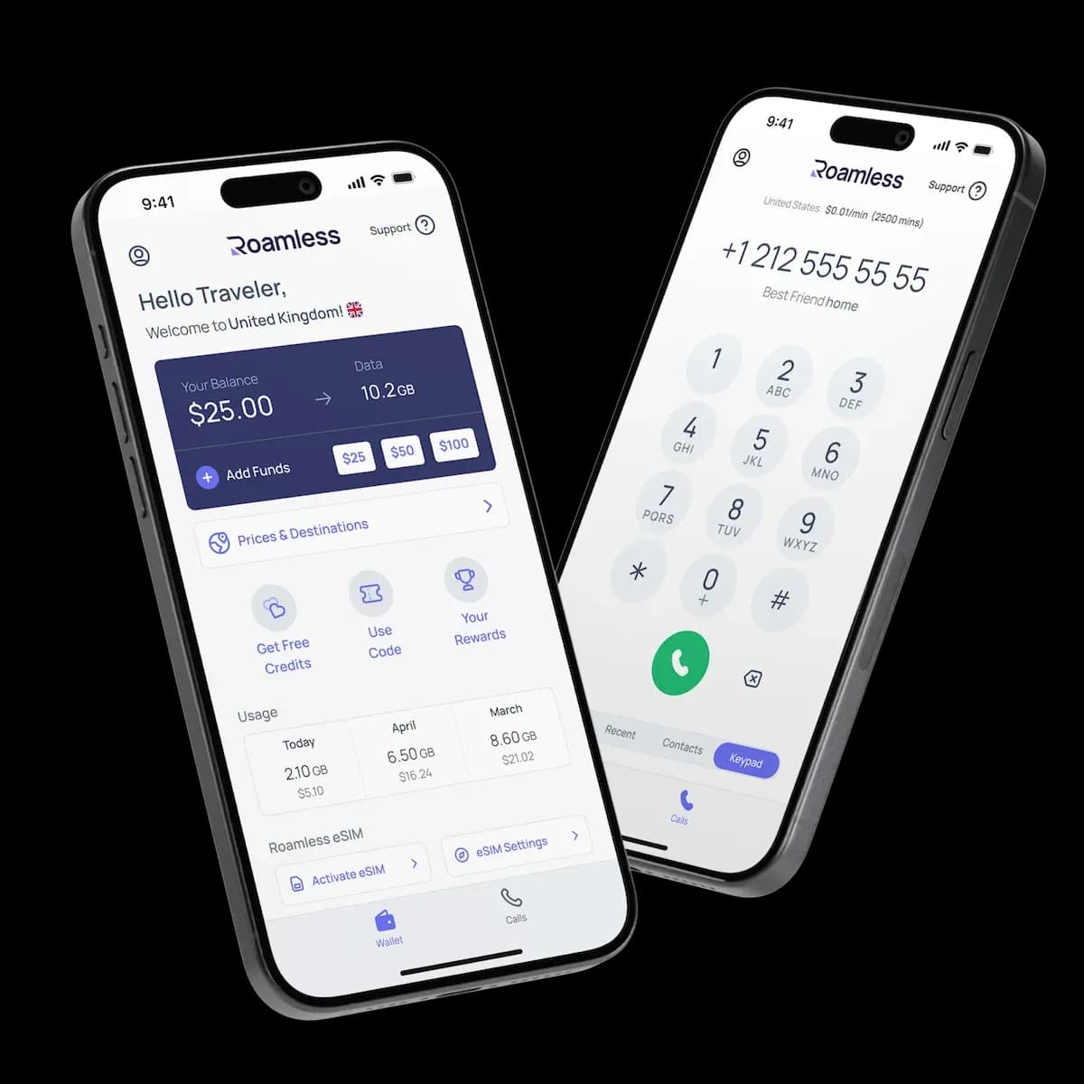 Roamless eSIM Βάλε 14$ & πάρε 14$ δώρο