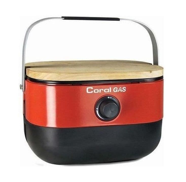 Φορητή Ψησταριά Υγραερίου Coral Gas Mini BBQ 35x27εκ. 2.5kW με 139.5€ από το e-shop.gr