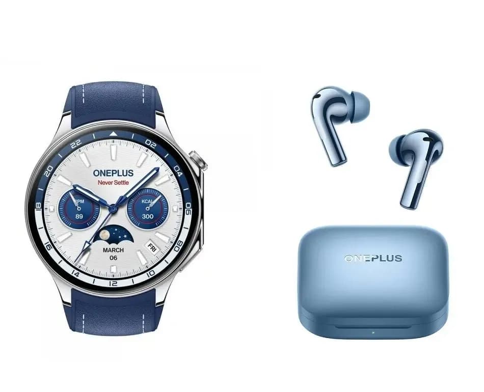 OnePlus Watch 2 smartwatch + OnePlus Buds 3 ακουστικά + 2ο λουράκι με 179€ από την OnePlus