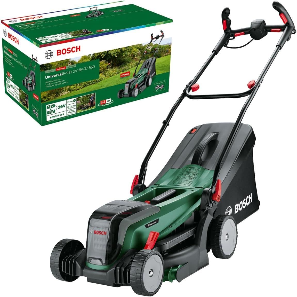 Bosch UniversalRotak Μηχανή Γκαζόν Μπαταρίας