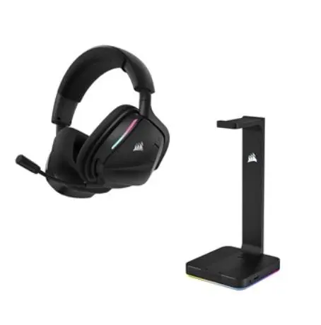 Corsair Headset VOID v2 RGB Wireless + Corsair Headset Stand ST100 RGB 129.99€