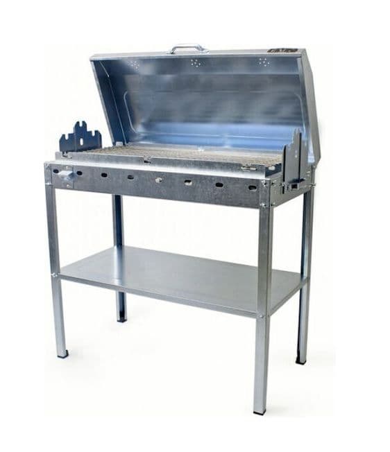 Ψησταριά Κάρβουνου Pitsilos BBQ 800 με Καπάκι 75x35εκ. με 66.4€ και άλλες ψηστατιές σε προσφορά από το e-shop.gr