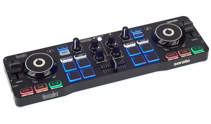 Hercules Starlight DJ Controller 2 Καναλιών με 62.51€ - Amazon DE