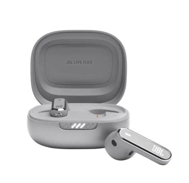 JBL Live Flex True Wireless Silver Ακουστικά