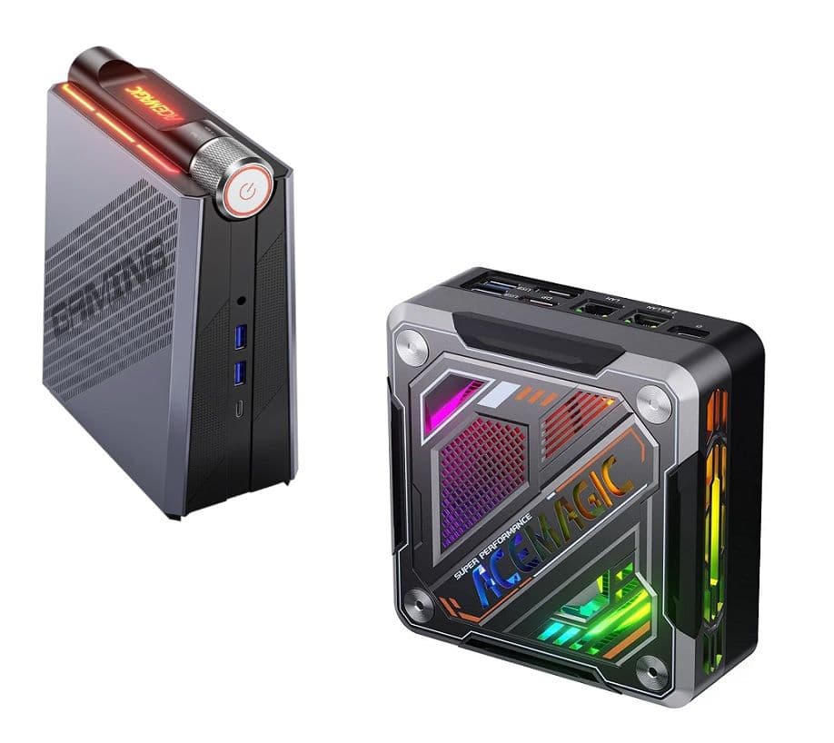 ACEMAGIC flash sale π.χ. Mini PC AM08 Pro AMD Ryzen 7 8845HS (barebone) με 289€