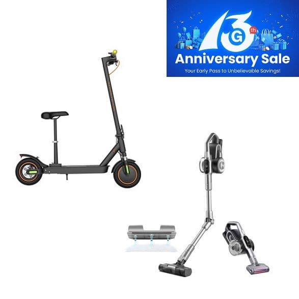 Λίγες προσφορές από το Anniversary Sale του Geekbuying
