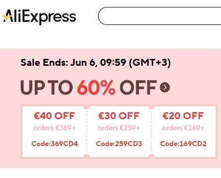 Νέα κουπόνια για extra έκπτωση στο Aliexpress