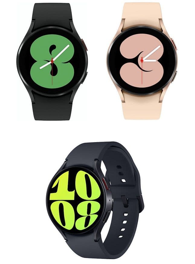 Smartwatch Samsung Galaxy Watch 4 40mm με 90€ & Watch6 44mm με 130€- Γερμανός