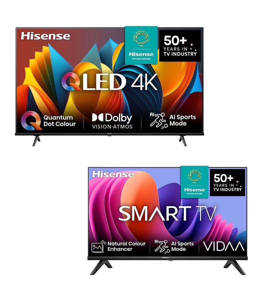 Τηλεοράσεις Hisense με δώρο 32" TV και επιπλέον εκπτώσεις (π.χ. με την 55" από 373€)