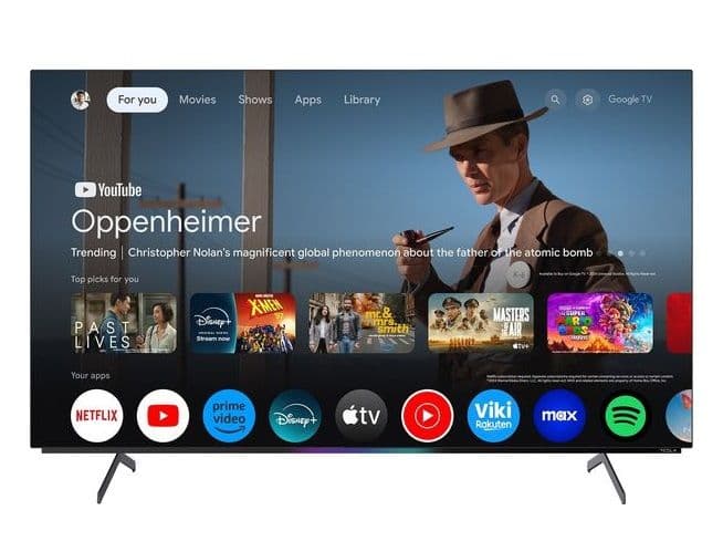 Τηλεόραση Tesla O55S949GUS 55'' OLED 4K 120Hz Google TV με 799.50€ στο e-shop.gr