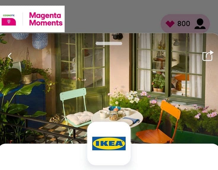 25€ σε πόντους IKEA FAMILY & έκπτωση 10€ κάθε Τρίτη & Πέμπτη για τον Ιούλιο με αγορές άνω των 100€ από το IKEA e-shop (Cosmote Moments)