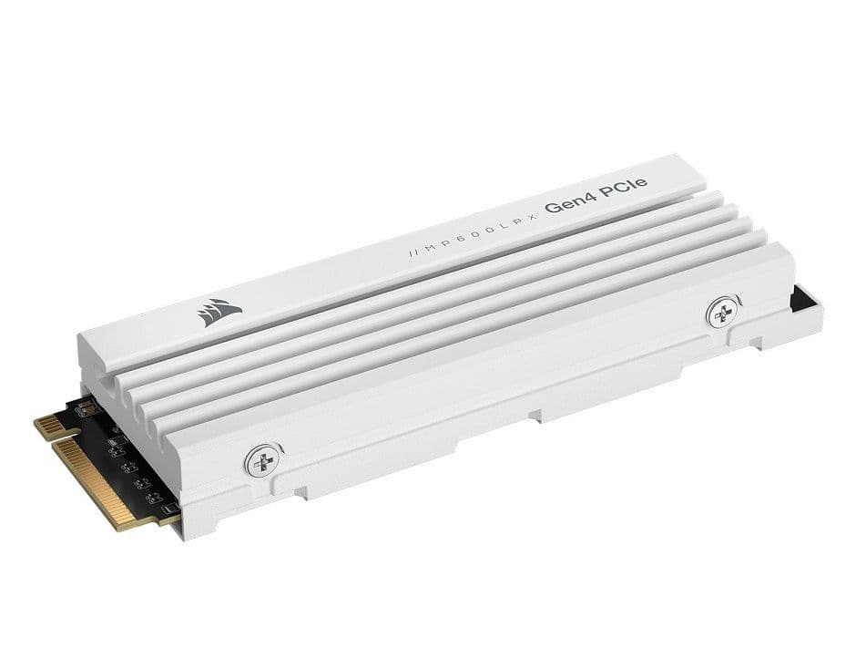 Corsair MP600 Pro LPX SSD 1TB M.2 NVMe PCI Express 4.0 white