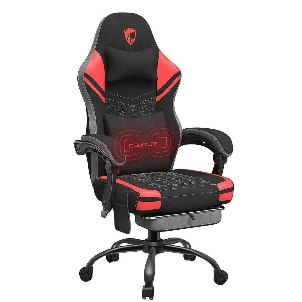 Καρέκλα Γραφείου Douxlife GC-RC05 Fabric Gaming Chair Massage με 86,14€ από Banggood