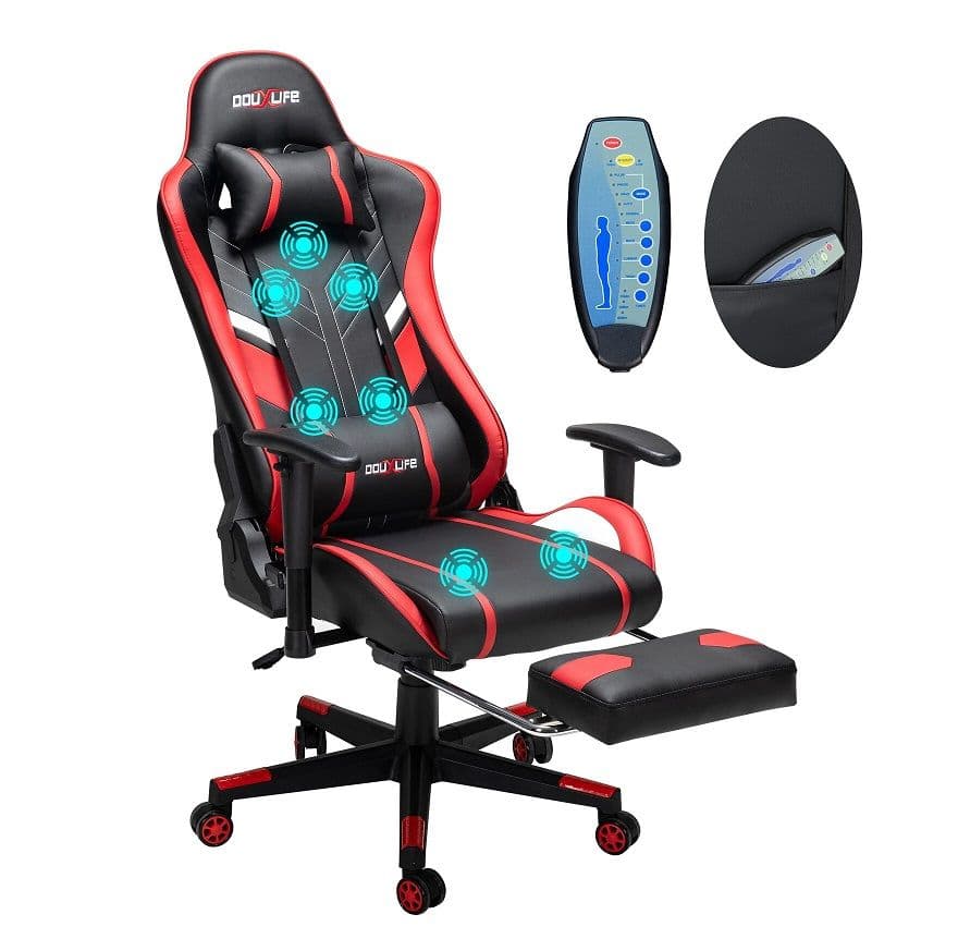 Καρέκλα Γραφείου Douxlife GC-RC03 Gaming Chair with 7 Point Massage με 88,65€ από Banggood