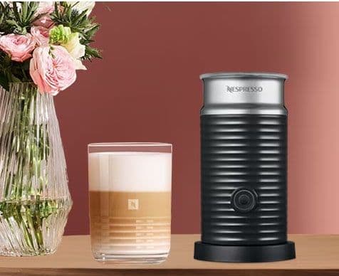 Nespresso Vertuo + με την πρώτη αγορά καφέ Nespresso Δώρο το Aeroccino 3