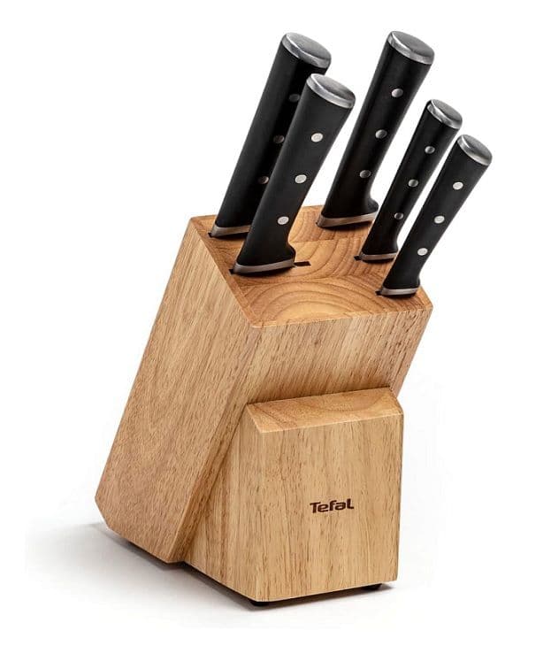 Σετ μαχαίρια Tefal K232S574 Ανοξείδωτα με βάση 5 τμχ. με 62.51€ από το Άμαζον